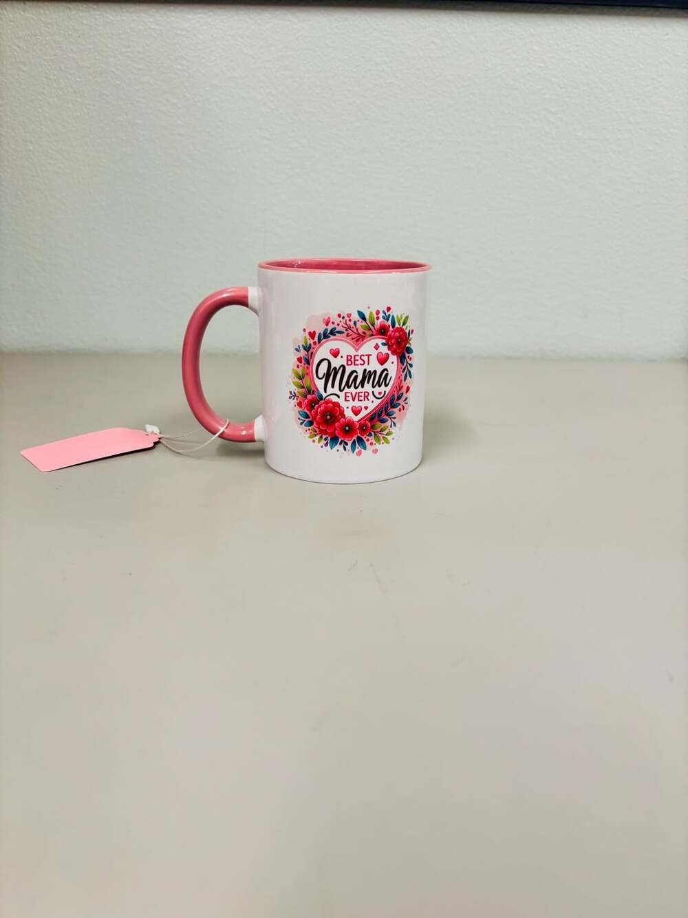 Best Mama NWT Ever Floral Accent Coffee Mug